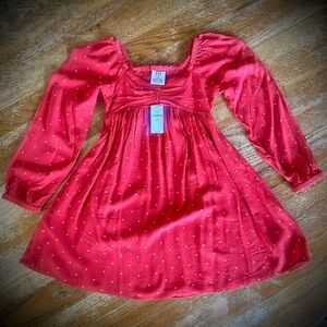 GAP Girl’s Dress  and Matching Hair Bow